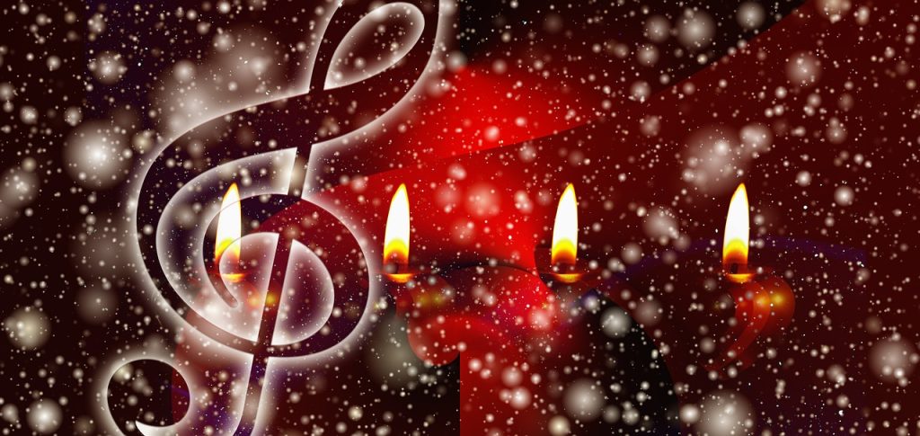 advent, to sing, snow, songs, christmas, candles, nature, light, clef, treble clef, candlelight, christmas party, december, warmth, christ feast, advent season, fixed